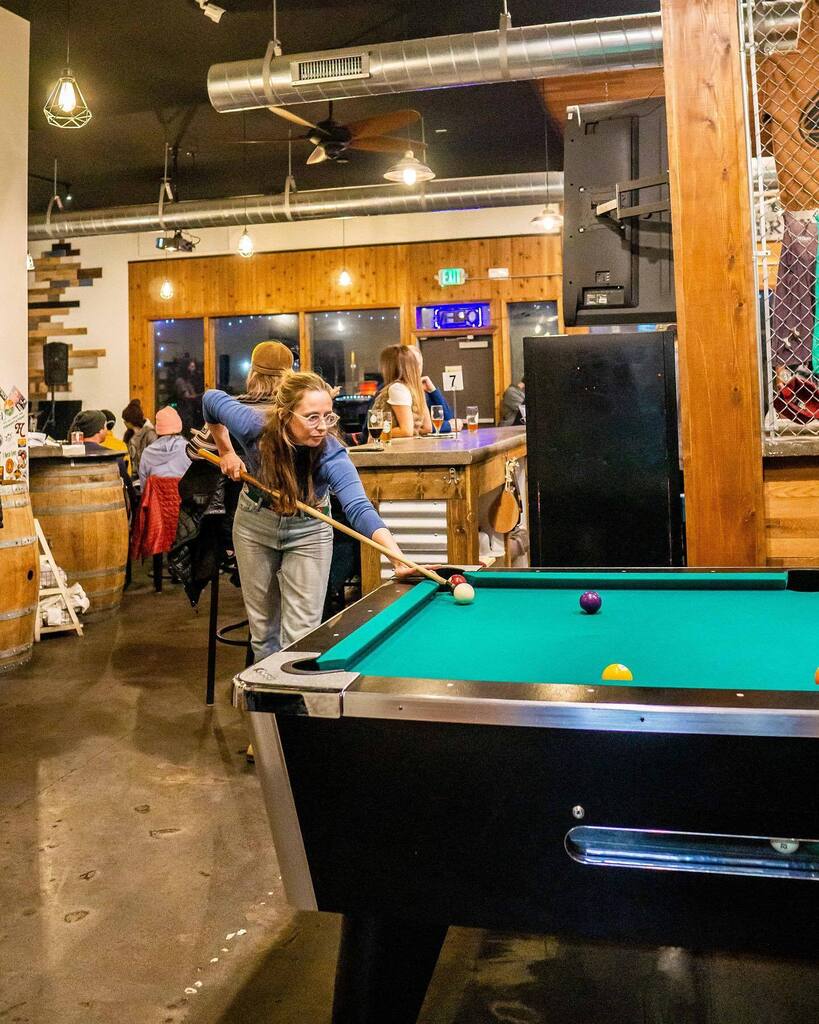 Looking for something fun to do today? We’ve got two pool tables ready for you to get some games in!🎱

And if you’re feeling like you’re on a hot streak, come back tomorrow night to play in our weekly pool tournament! It’s every Wednesday night with practice starting at 5pm …