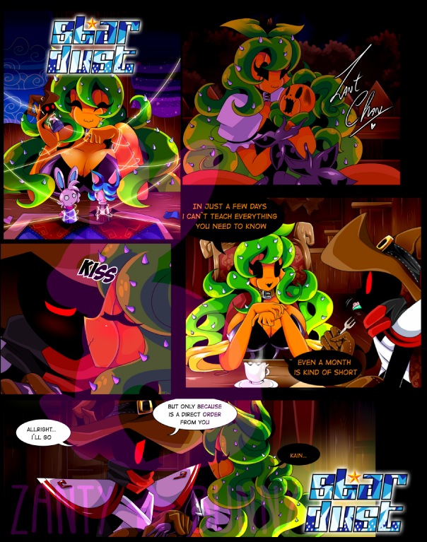 ZantyBunny's tweet photo. Her name is #Punko, she is an "alien" she lives with her boyfriend #Kain and her dog #Jinsen on planet TH-0031, she is a character with more than 15 years os history, she made her debut on the #Stardust comic 7 years ago, you can't just change some clothes and call her your own. https://t.co/F6Egjosev9