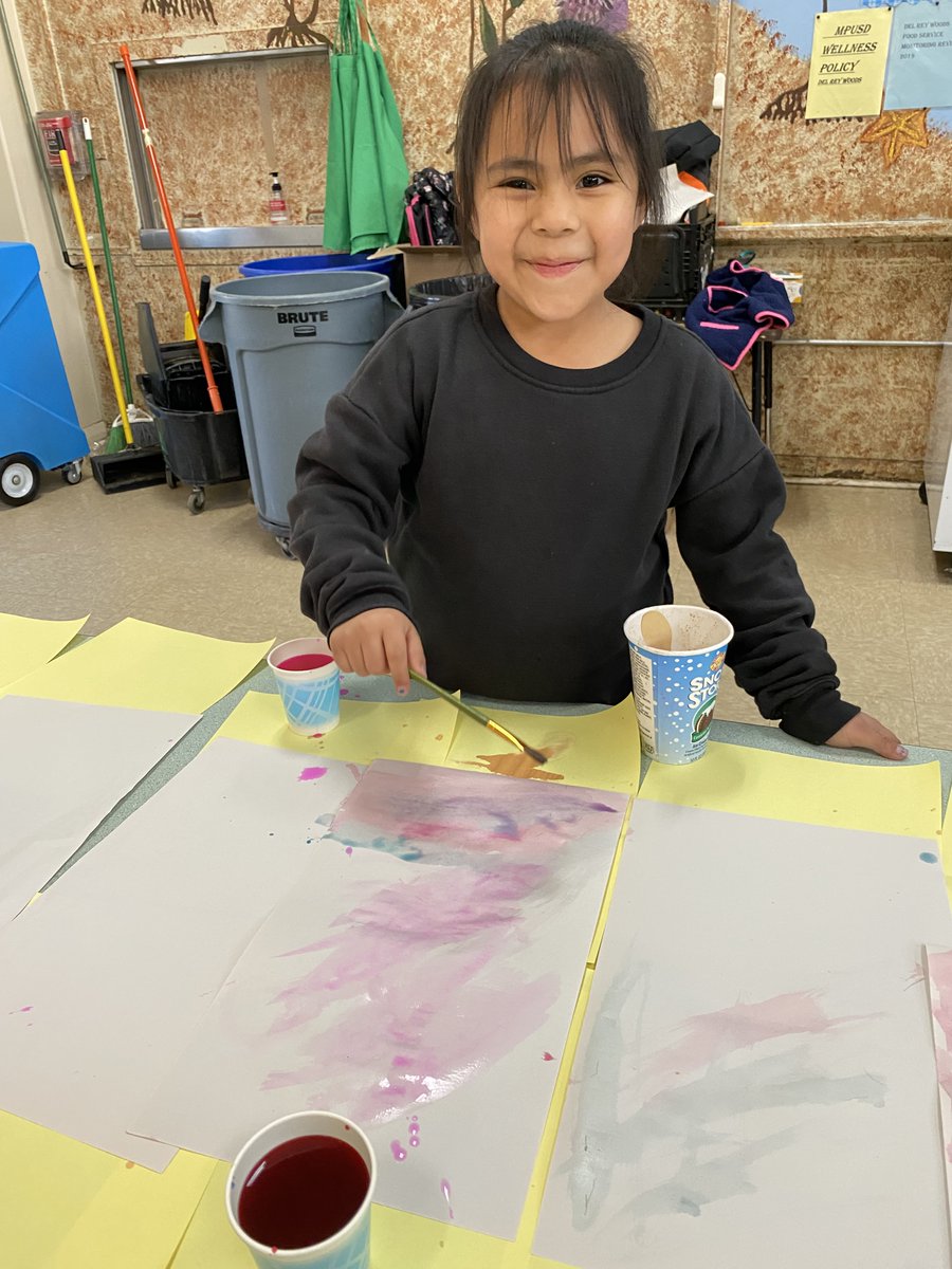 cpy4kids's tweet image. It&apos;s a blessing to provide a safe place for our students to be able to be themselves and feel the support to do what interests them. Kaylee loves to paint, so she is experimenting with water coloring to help start our new art project for Valentines! 🤩

#cpy4kids #prepwork
