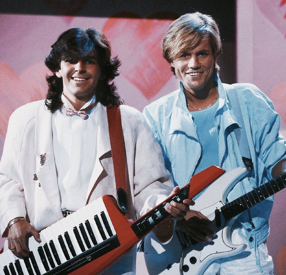 retrochenta's tweet photo. Hoy cumple 69 años Dieter Bohlen, uno de los integrantes del famoso dúo alemán "Modern Talking". https://t.co/OfsvdMHcuU