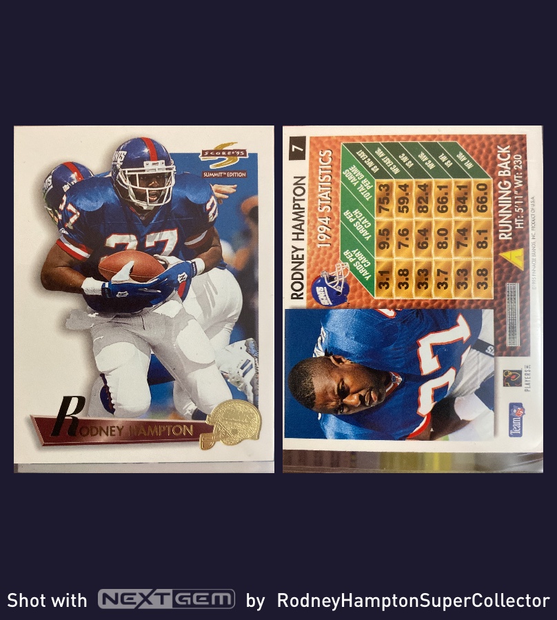 collec_sport's tweet photo. RODNEY HAMPTON 1995 PINNACLE SUMMIT
https://t.co/pNM9p8DJsD
#RodneyHampton #pinnaclesummit https://t.co/jfMIQFBNh8