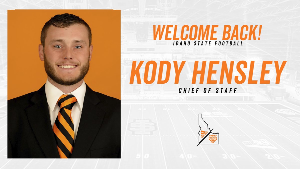 Next Up we've got @CoachKHensley coming back as our Chief of Staff!! #RoarTogether