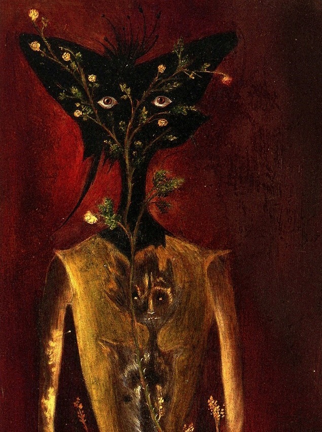 solisolsoli's tweet photo. Portrait of Madame Dupin, 1947, by Leonora Carrington (detail) https://t.co/eTBEbM6SDJ