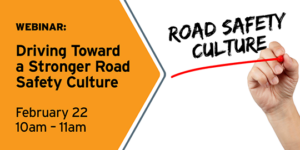 BCRoadBuilders's tweet photo. FREE WEBINAR! Does your organization have a strong road safety culture? Sign up for Road Safety at Work's webinar on February 22nd and learn the key principles on how to build one. Register today: https://t.co/YrUDvczL8G
#RoadSafety #EssentialServices4U #DriveSafe https://t.co/R5fxjEy9aA