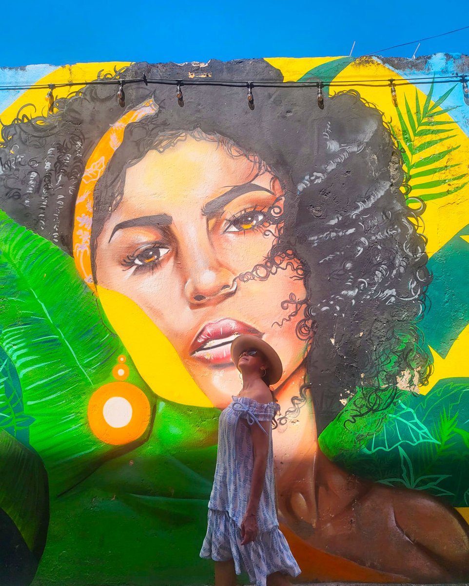 cartagenacv's tweet photo. "Strolling through the colorful neighborhood of Getsemani in Cartagena, Colombia 🇨🇴❤️ So much stunning street art to admire! 🎨 #Getsemani #Cartagena #Colombia #StreetArt #Art #Travel #Vacation #Adventure #Explore #Discove https://t.co/bzmqZ4oc5E