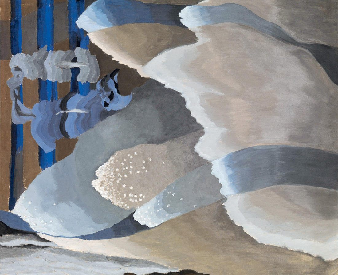 Arthur G. Dove, Llegando a las olas, 1929