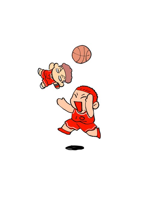「バスケットボール シンプルな背景」のTwitter画像/イラスト(人気順)
