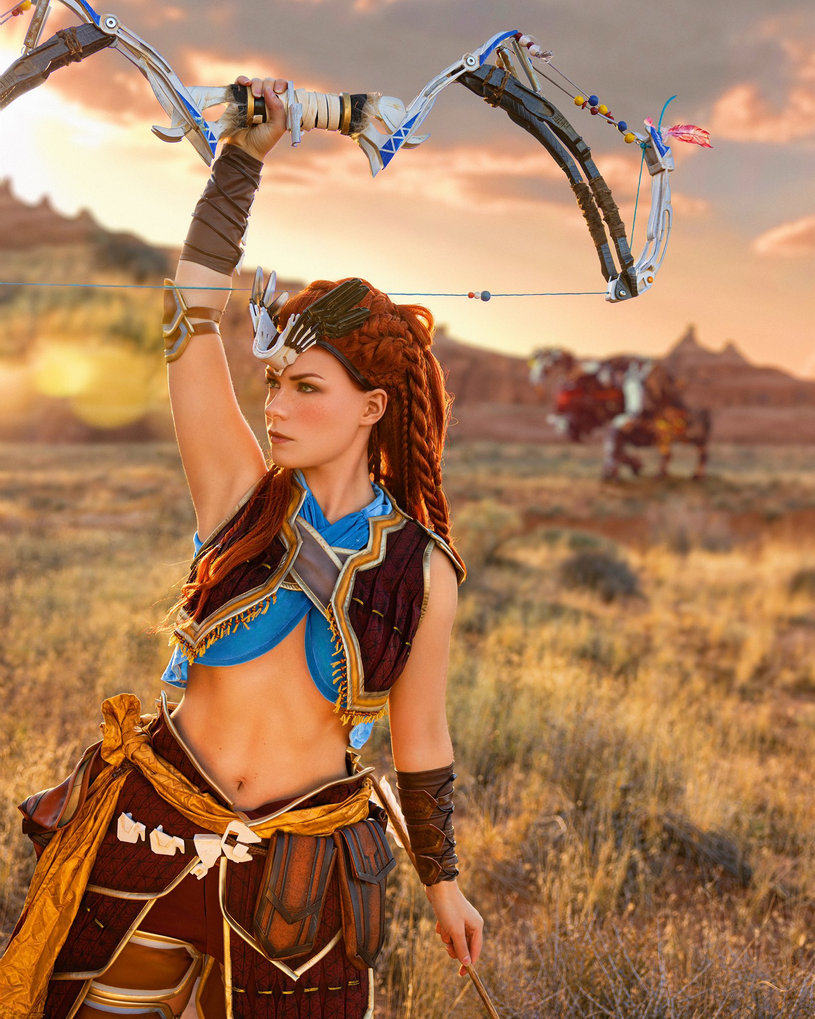 Stunning Cosplay of Aloy From HORIZON ZERO DAWN Created by Cosplayer  irine_meier — GeekTyrant