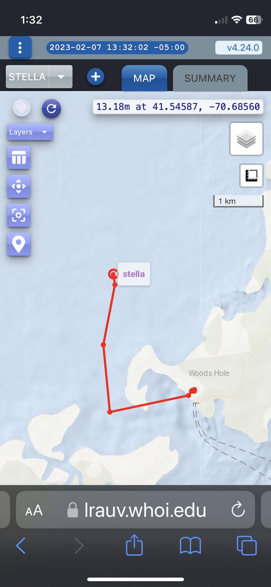 Stella the #auv is launched for testing bottom mapping accuracy for future benthic surveys in wind farm areas, hard to reach places and anywhere you need to go. We define long range as 2-4 weeks- that’s autonomy!