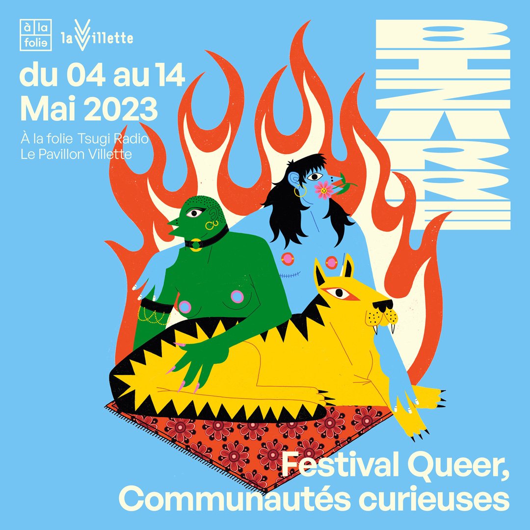 alafolieparis19's tweet photo. Le Bizarre, festival queer initié par À la folie et La Villette revient pour sa 4ème édition ! Et cette mystérieuse programmation arrive vite… #bizarre https://t.co/x1VxCvhRX3