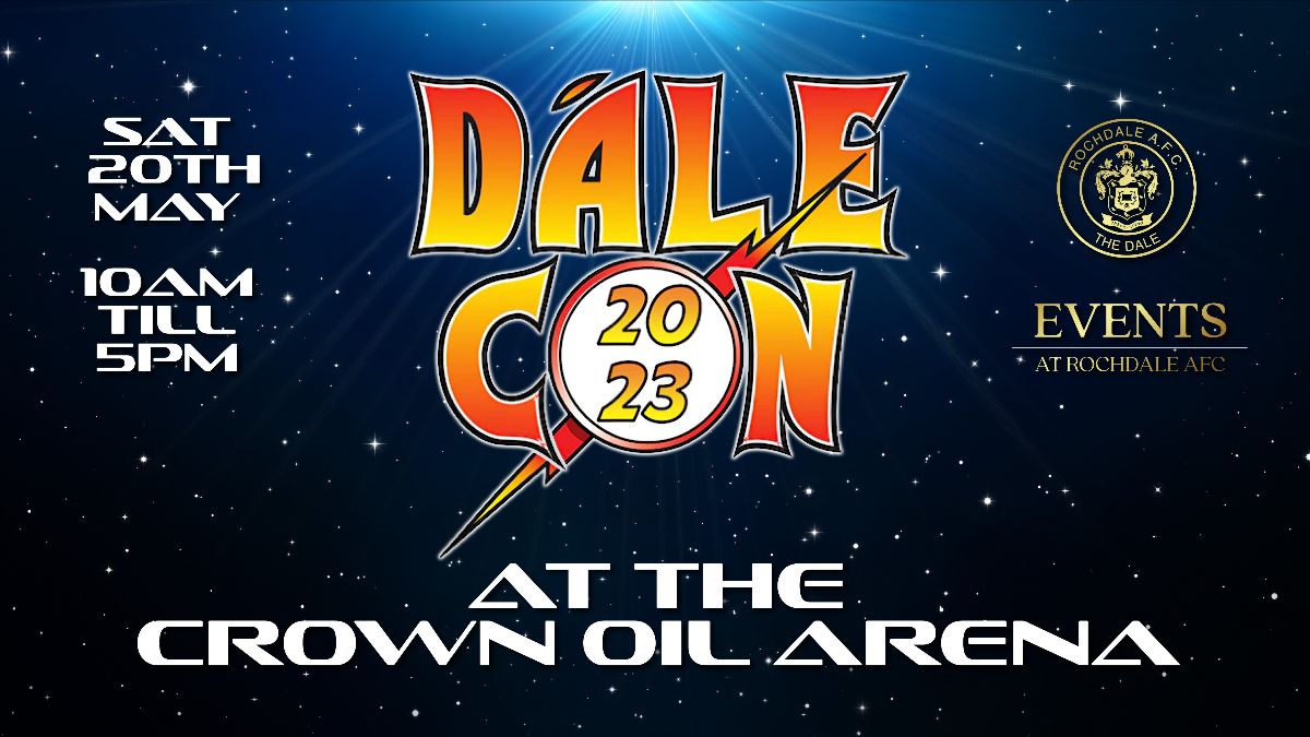 RedCape_UK's tweet photo. Comic-Con is back in Rochdale for 2023 and lots of new venues too... - https://t.co/9j5cTFZrdR https://t.co/B2mTyYsbjs
