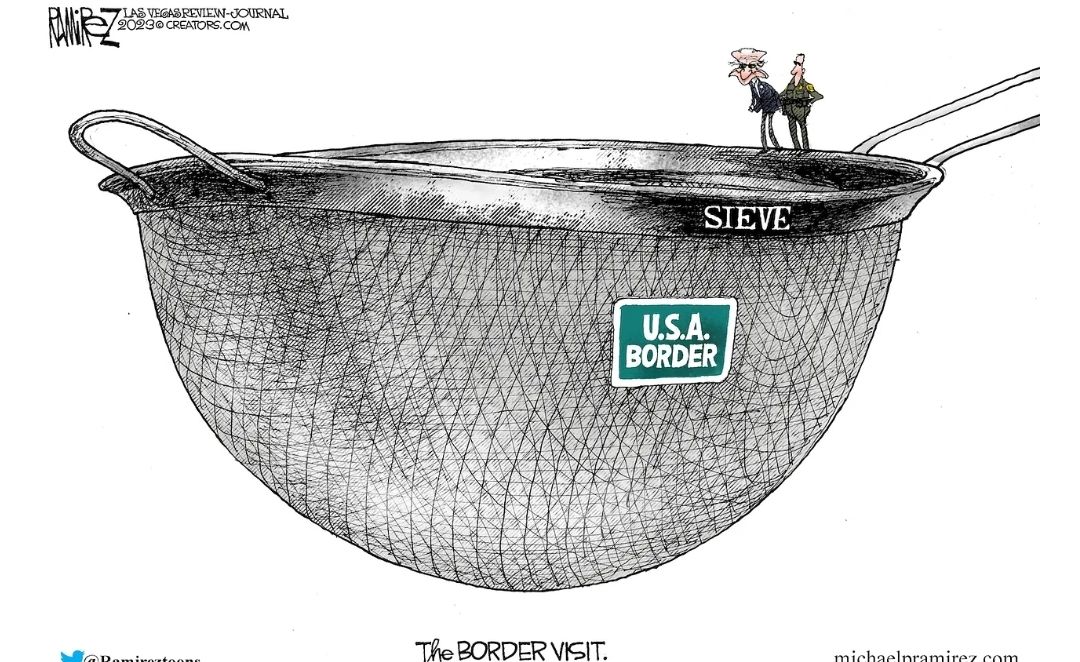 SecureUSBorder's tweet photo. The Biden Administration Border Policy. 
#BidensBorderCrisis
#StopTheInvasion
#BorderSecurityCoalition https://t.co/HwDaLKODvH