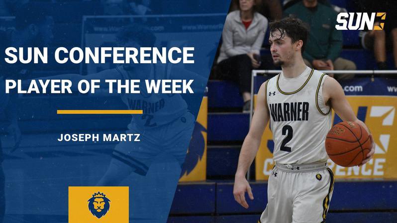 Shoutout to <a href="/Joseph_martz1/">Joseph Martz</a> for winning the <a href="/SunConference/">The Sun Conference</a> player of the week! He averaged 20 ppg while shooting 41% from the field and 33% from the three point line.