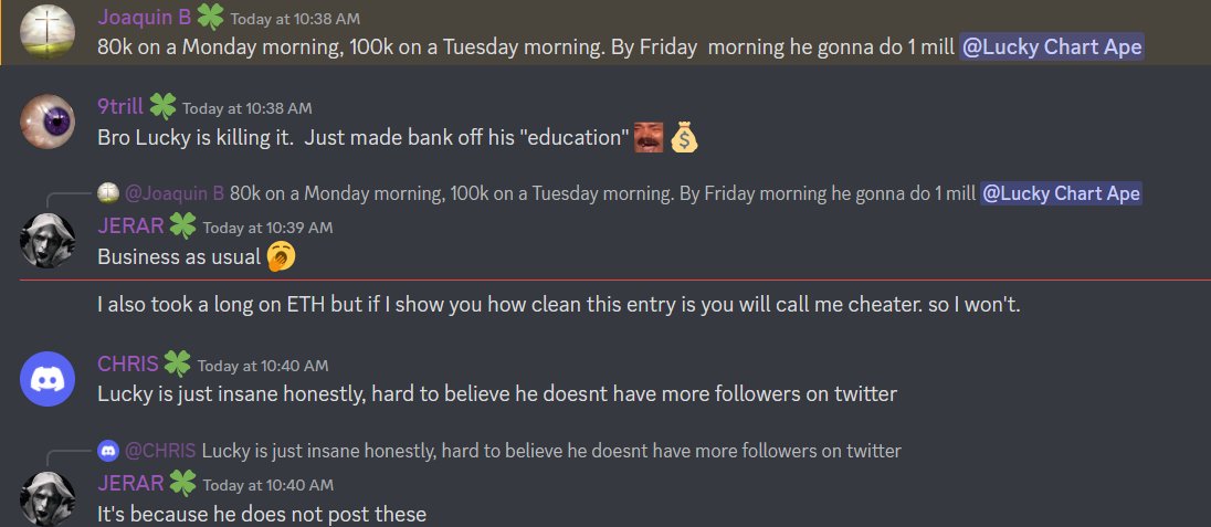 luckychartape's tweet photo. The LATF is like Crypto Twitter.. but fun. https://t.co/1FclEK2DTJ