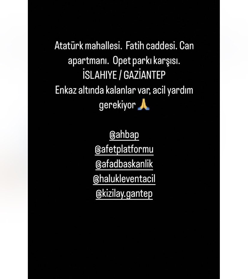 burakakkul's tweet photo. …@IstanbulAFAD @bursa_afad @AFADBaskanlik @DepremDairesi @AFAD_gonullu @AFAD_Ankara @AKUT_Dernegi @ahbap https://t.co/vsIhJSHtLA