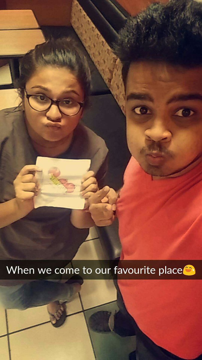 ManyataA's tweet photo. From our first date 6 years ago to the day after our wedding, subway is still our third wheel !

@SUBWAY @SubwayIndia 

@rathinshah97 💑 https://t.co/gX9dLb2Egf