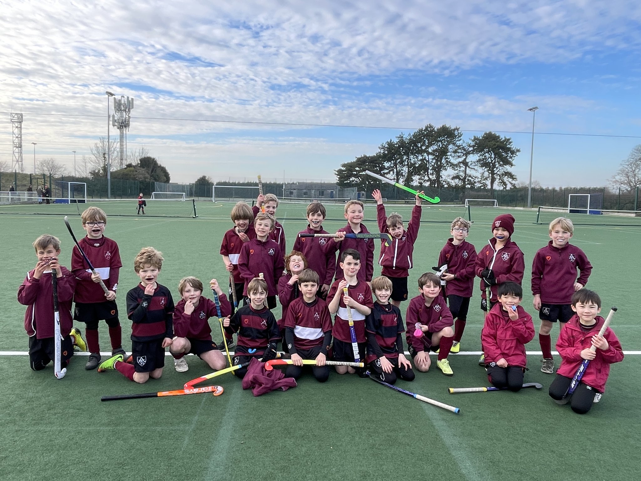 Ashfold School on Twitter "First hockey match for our U8 boys against