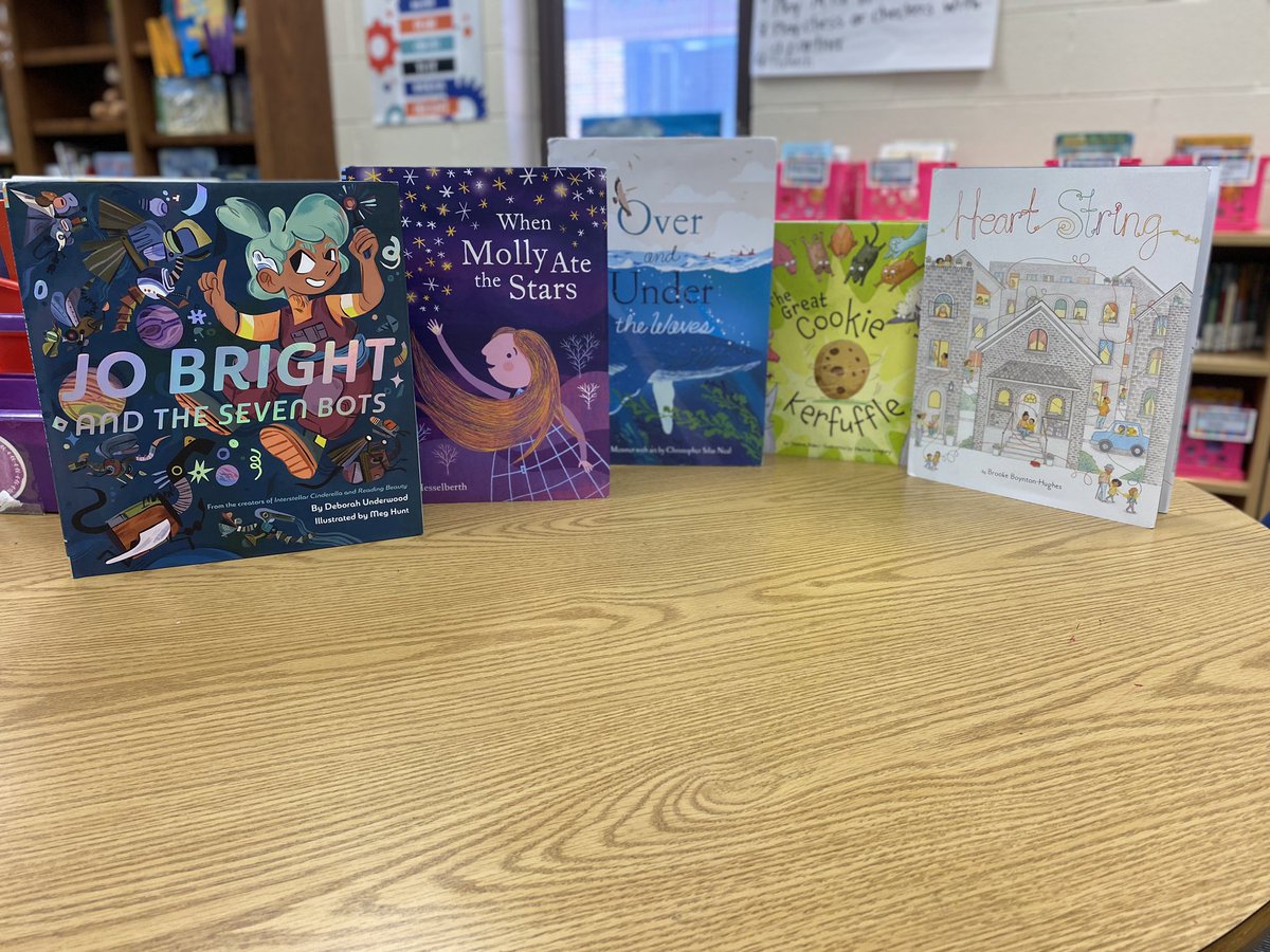 It was a great #BookPosse day! I love picture books! Thank you @BrookeBHughes @_Jessica_Shaw @PG_Illustration @amicuspub @ChronicleKids @underwoodwriter @hesselberth @KateMessner @csneal