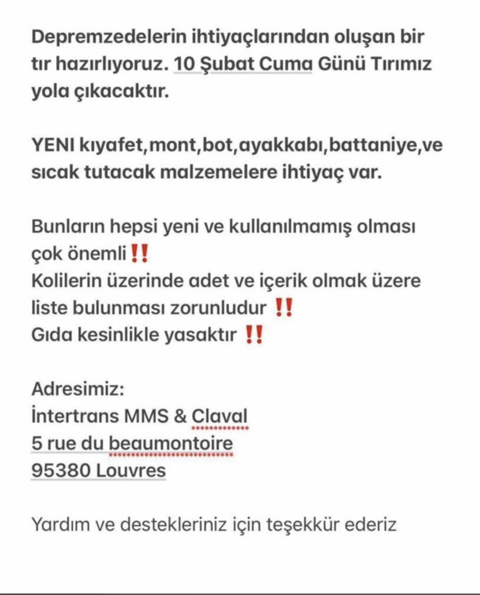 ksknmr61's tweet photo. Fransa ile de france civarı kardeşlerimizin dikkatine https://t.co/vFrXC1kaZ0