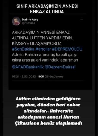 MDepremyard's tweet photo. #deprem #DEPREMOLDU #SONDAKIKA #hatay  #antakya #antakyadeprem #adıyaman #adiyamandeprem #ÇOKACİL https://t.co/hxD89lOq4q