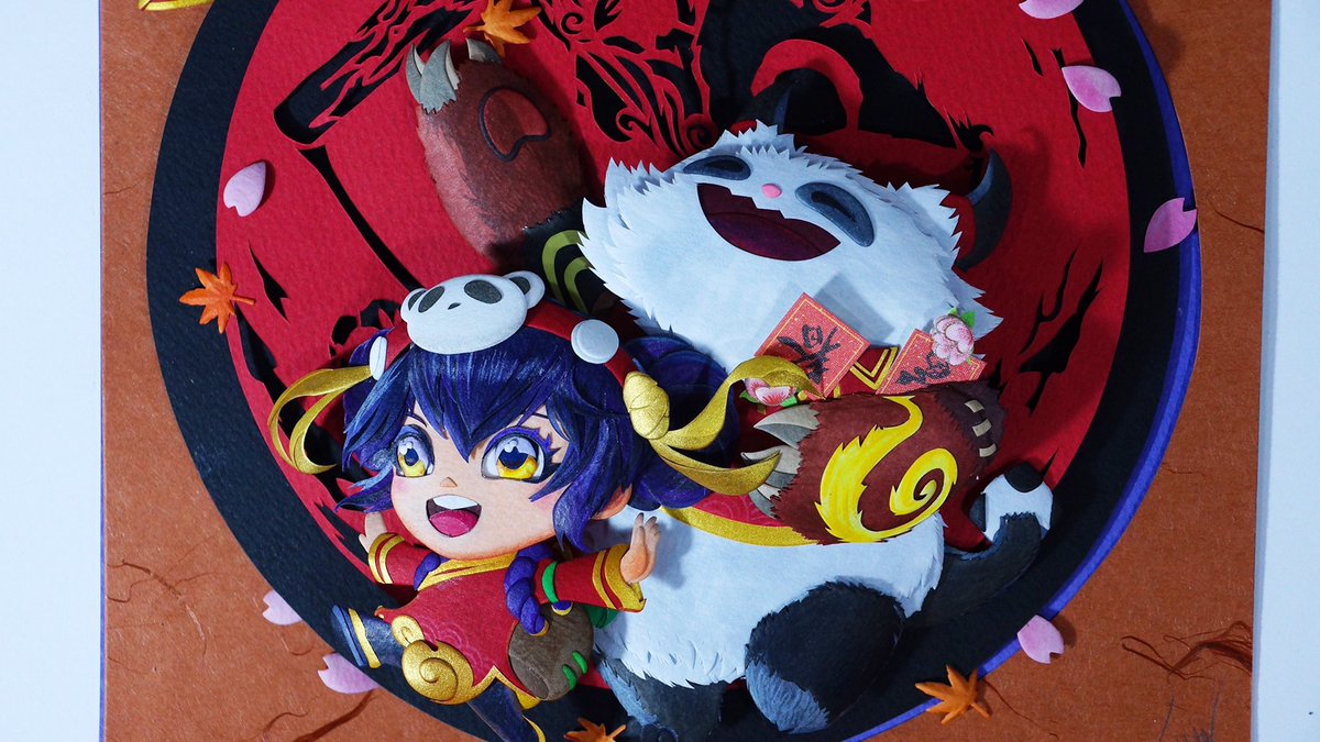 「 Creations by , , 紙雕人 yujz佑二 ,  」|League of Legendsのイラスト