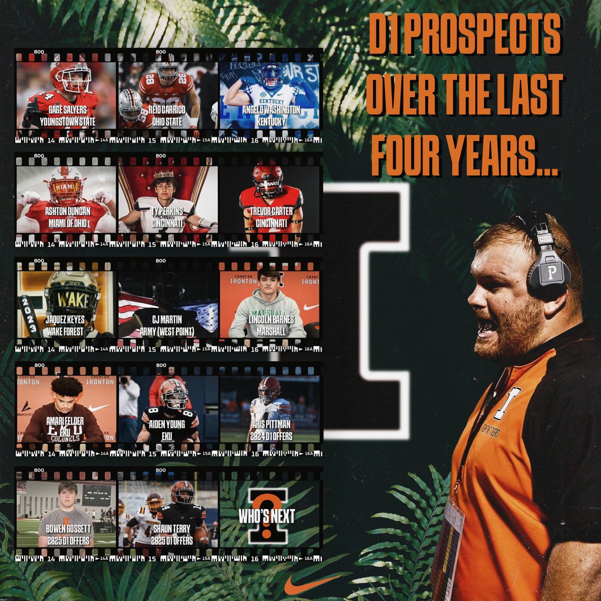 Thank you <a href="/bondedits15/">Bond Edits</a> for the 🔥🔥
Edit…

The FBS/FCS prospects out of IRONTON in the last 4 years! 🐅

<a href="/CarricoReid/">Reid Carrico</a> <a href="/AngeloW200425/">Angelo Washington</a>  <a href="/TyPerkinss/">Ty Perkins</a> <a href="/KeyesJaquez/">Jaquez keyes</a> <a href="/chianti_martin/">CJ MARTIN</a> <a href="/lincoln_barnes/">lincoln barnes</a> <a href="/amari_felder/">AMARI FELDER</a> <a href="/THEAIDENYOUNG/">Aiden Young</a> <a href="/CarterTrevor18/">Trevor Carter</a> @arispittman7 <a href="/BowenGossett/">Bowen Gossett</a> <a href="/ShaunTerryll/">shaunterry ll ⚡️⚡️</a>
