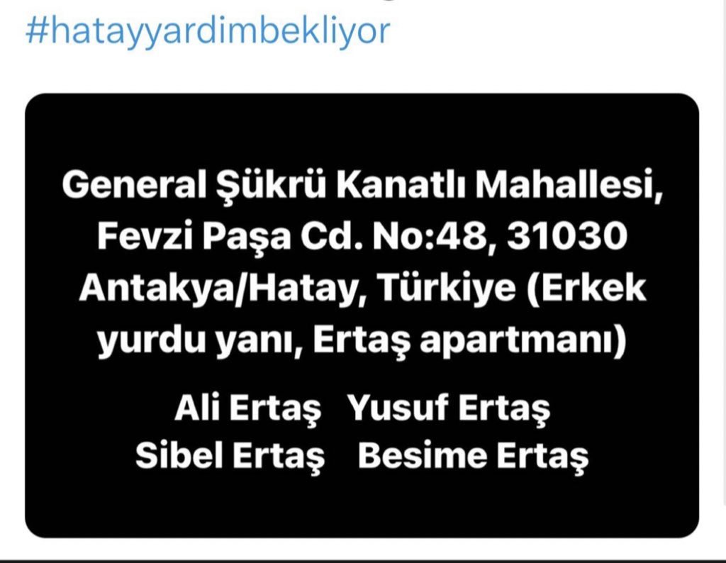 zgctn8's tweet photo. @ekrem_imamoglu Ailem enkaz altinda zaman aleyhimize işliyor yardım çığlıkları duyuyoruz ve hiçbir şey yapamıyoruz yalvaririm YARDIM EDİN…. https://t.co/MkGTaT3nl4