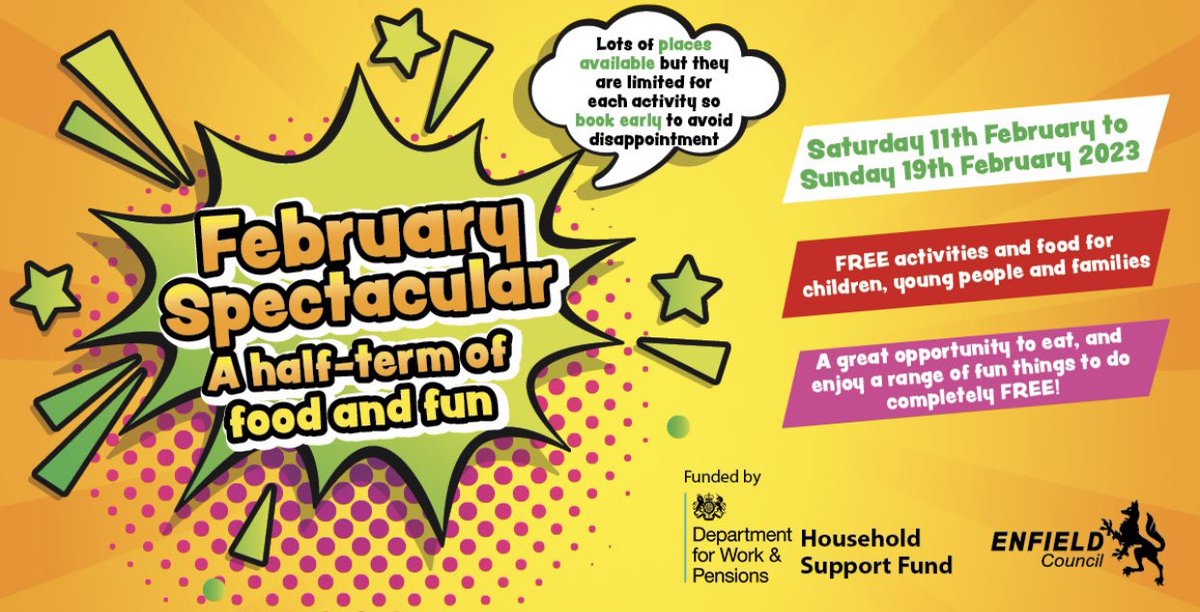 Delighted to partner with <a href="/cookingchamps/">Cooking Champions</a> to deliver February Half Term activities funded by the DWPs Household Support Fund. Book your spot here : cookingchampions.uk