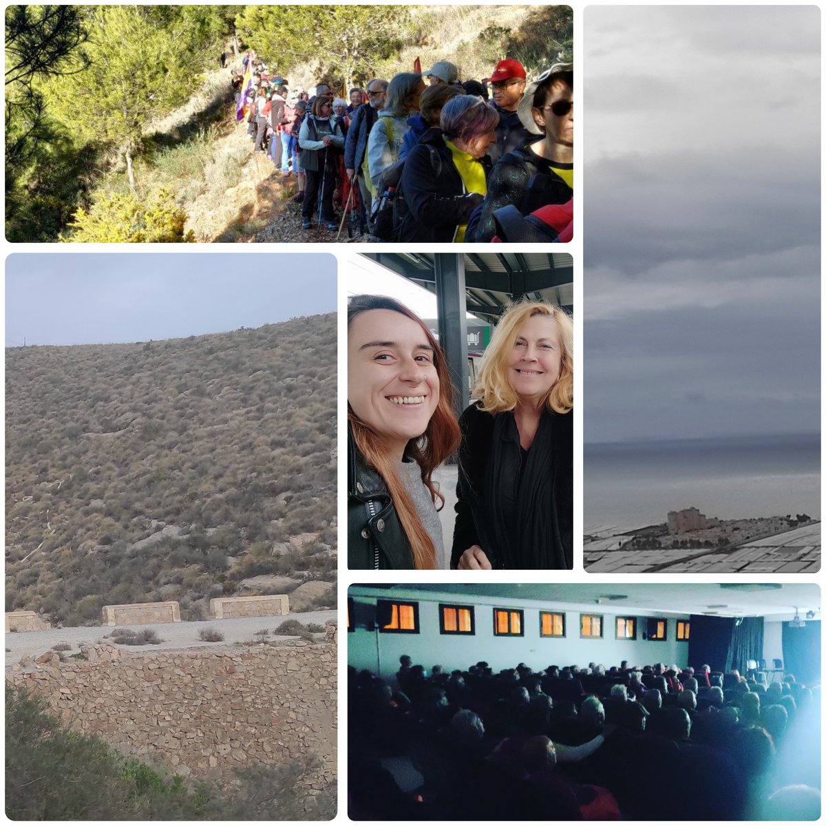 Hoy estreno y proyección especial para los y las senderistas de la <a href="/LADESBANDA/">ASC LA DESBANDÁ</a> en la parada de Castell de Ferro. La directora <a href="/amparocliment/">Amparo Climent</a> y la productora Pilar Sancho participan hoy en el coloquio. #Memoria #mujeres <a href="/tarannafilms/">giovanna ribes</a> <a href="/MonkeysFilms/">Filmakers Monkeys</a>