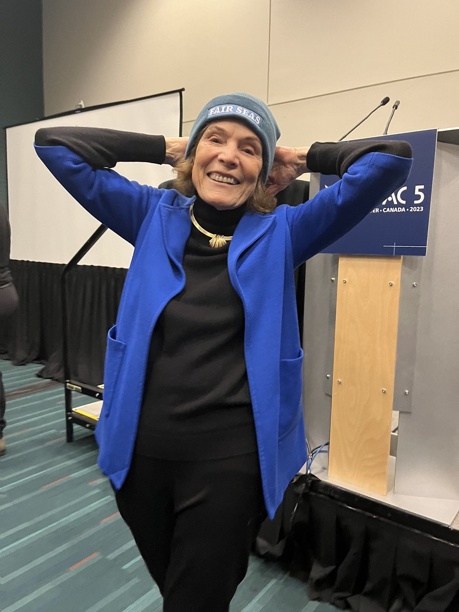 Ireland’s newest ambassador and true member of the Fair Seas community @SylviaEarle 🙌

#FairSeas 
#30x30 
#MissionBlue #HopeSpots