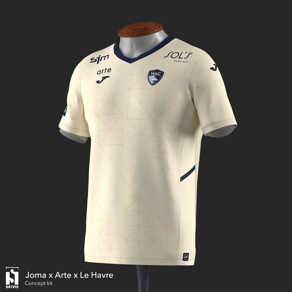 satvis_graphics's tweet photo. Concept kit : Le Havre x Joma x Arte 
▫️ Third kit ▫️
@HAC_Foot 

#kappa #graphisme #satvis #football #newjersey #jersey #conceptkit #concept #kit #france #Ligue1UberEats #LeHavre https://t.co/jyLadAa6Op