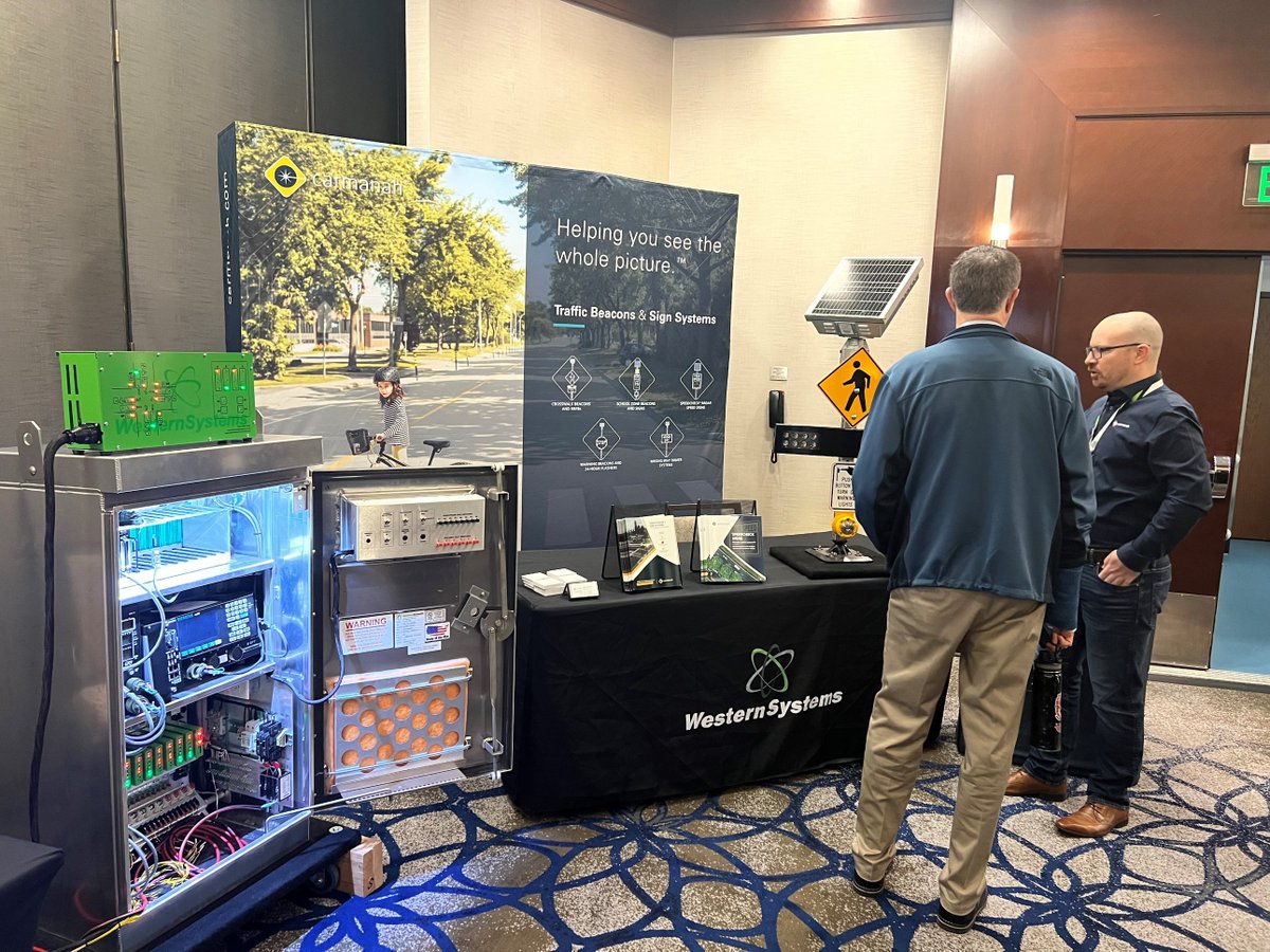 WS_Traffic's tweet photo. Thank you to our Partner @CarmanahTech for joining us at the ITE/IMSA conference today! https://t.co/6QyrILnuvf
