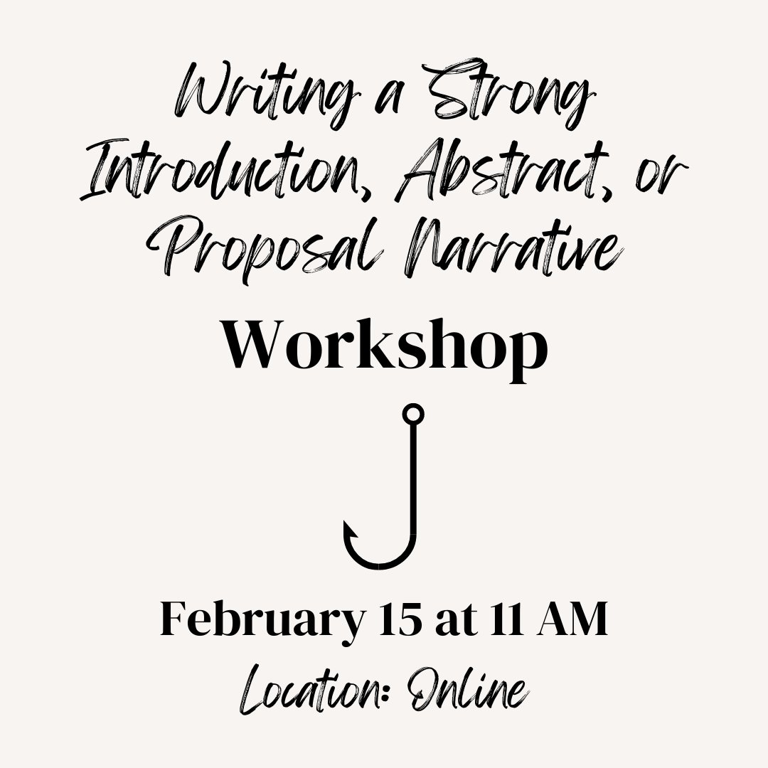 VCUWritingCtr's tweet photo. Check out this week's workshops!
-Personal Statement on Tuesday, Feb 14 at 2pm
-Writing a Strong Introduction, Abstract, or Proposal Narrative on Wednesday, Feb 15 at 11am
-Research Writing Process on Friday, Feb 17 at 2pm

#vcu #virginiacommonwealthuniversity #vcuwritingcenter https://t.co/zNKf4Xp3uW