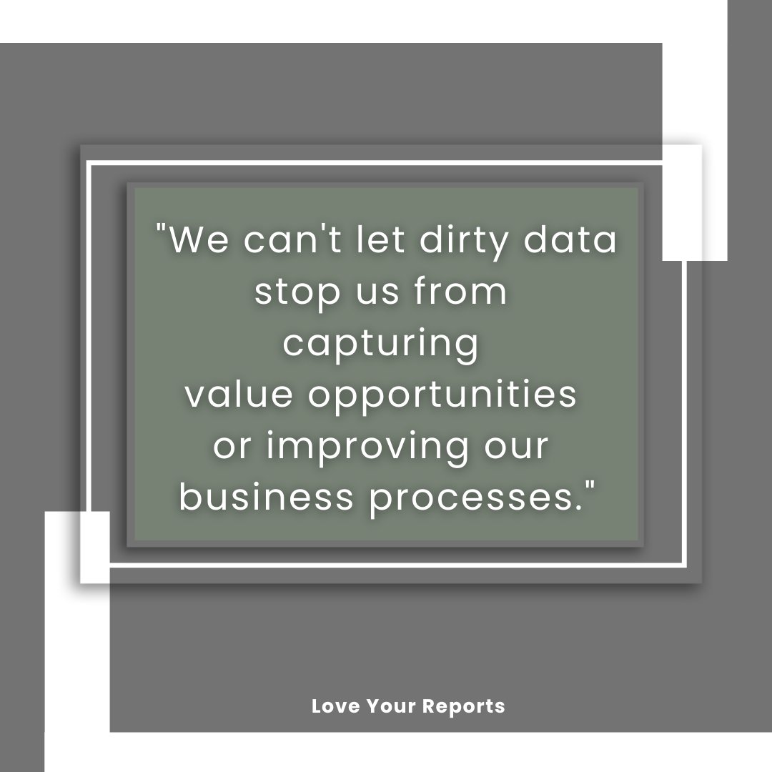 What exactly is Dirty Data?   leapfrogbi.com/dirty-data/. I'll define dirty data and offer a few solution approaches.

#reportopia #loveyourreports #LeapFrogBI #dirtydata #dataintegrity