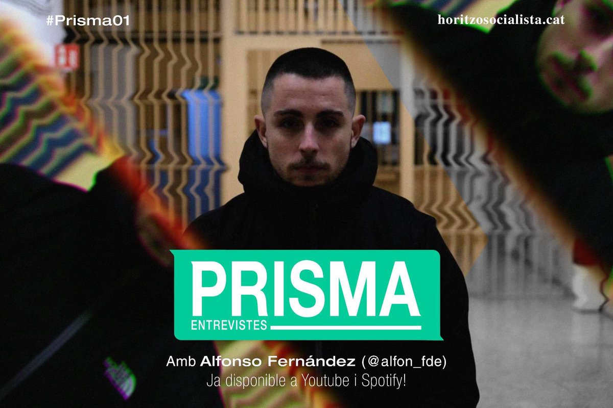 HoritzoS's tweet photo. #PrismaHS | Arriba el primer episodi del programa d’entrevistes d’Horitzó Socialista

Avui, a #Prisma01, parlem de la repressió sistèmica de l'Estat capitalista amb Alfonso Fernández (@alfon_fde) 

https://t.co/XC4iveZXUI https://t.co/ObqaGVHzSu