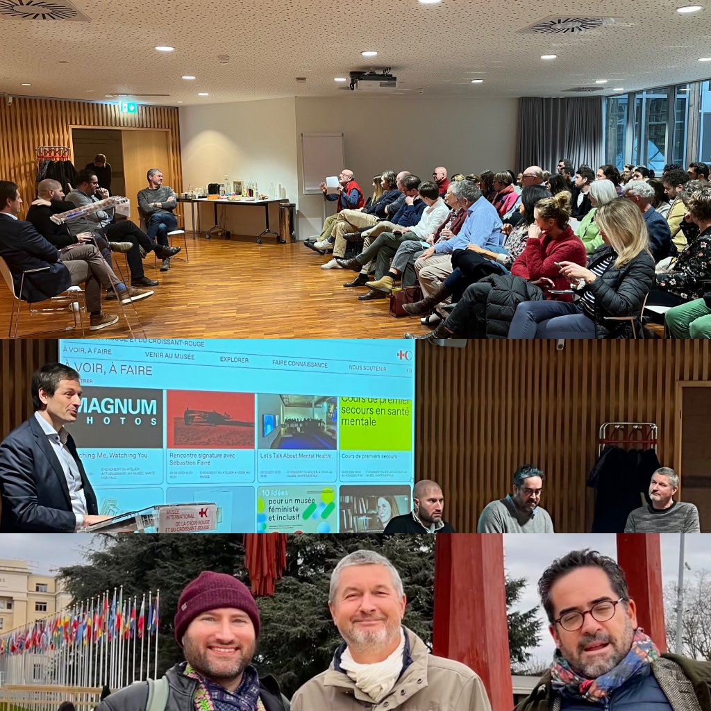 Merci au   <a href="/redcrossmuseum/">International Red Cross and Red Crescent Museum</a>  pour cette passionnante discussion avec les photographes de <a href="/MagnumPhotos/">Magnum Photos</a>  Thomas Dworzak et Peter Van Agtmael sur les défis de la “société de surveillance” proposé par <a href="/EdgelandsInst/">Edgelands Institute</a>