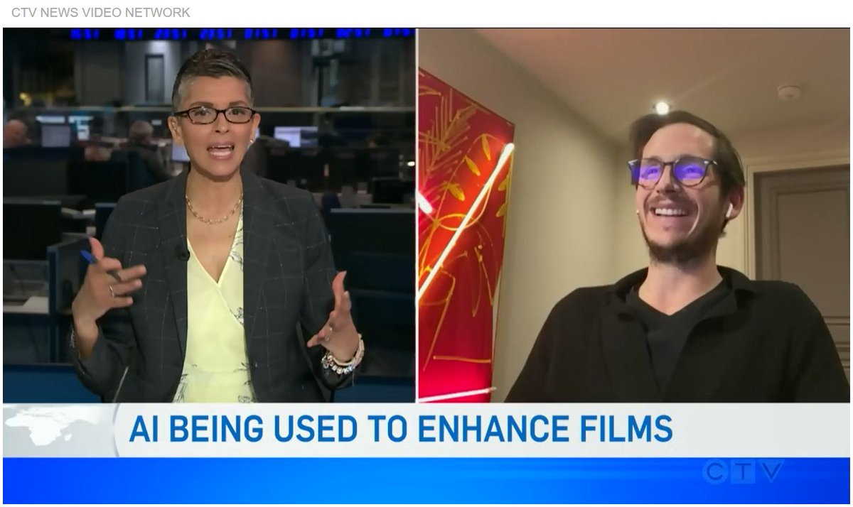 marzvfx's tweet photo. Hollywood 🤝 AI
MARZ co-founder and co-president Jonathan Bronfman joined @ctvtoronto to discuss the challenges #VanityAI is solving in Hollywood in the face of rising demand, challenging deadlines, & limited #VFX talent.
https://t.co/UjqxuChVYE
#vanityaiprojects #marzvfx https://t.co/mesjrzztUN