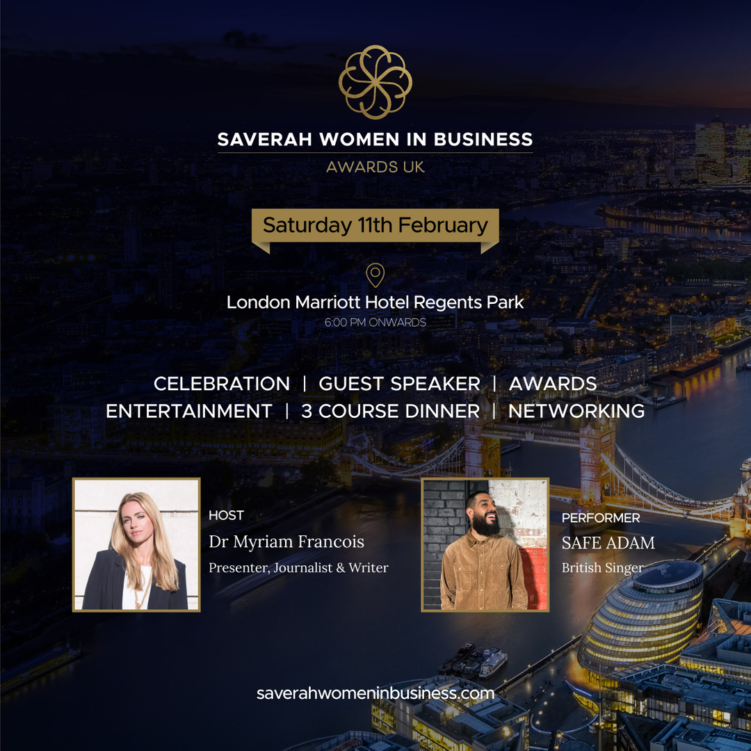 Honoring and celebrating the achievements of our incredible Women in Business. 

Join us this Saturday for a big celebration!

saverahwomeninbusiness.com