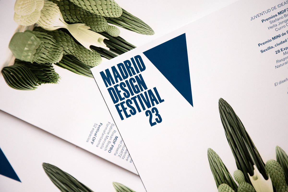 Inauguración oficial de Madrid Design Festival 2023 👏👏

#MDF23 #RediseñarElMundo