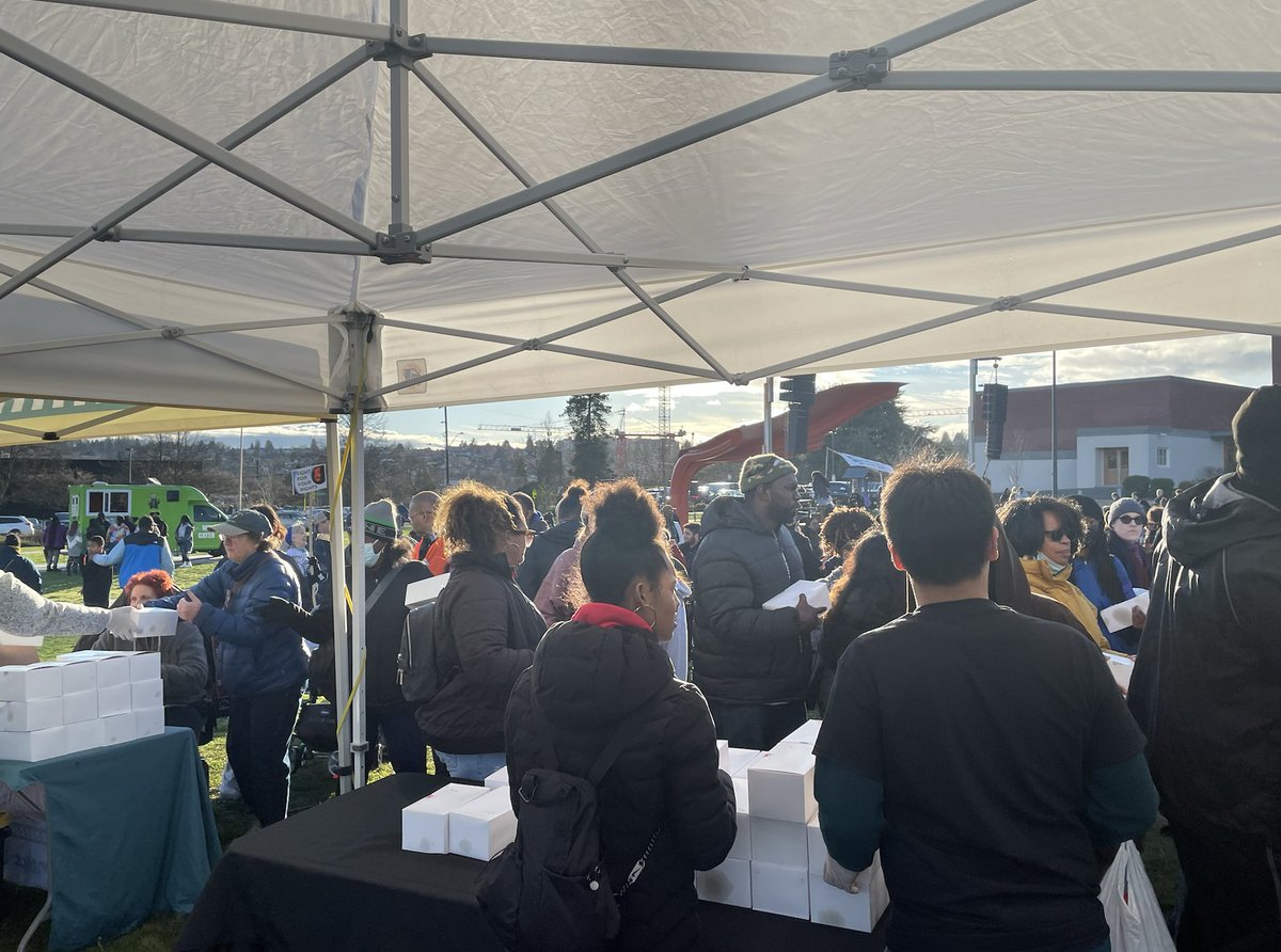We are so thankful to <a href="/Ezells_Chicken/">ezells_chicken</a>  for donating the meals for our event! Thank you for your continued support and helping create this joyous scene at the end of our March and Rally!