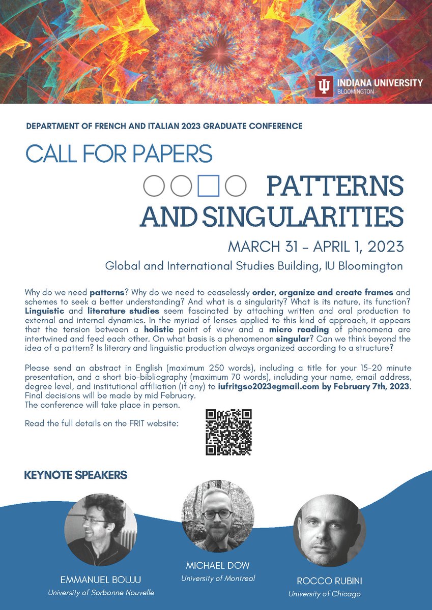 IU Department of French and Italian tweet media