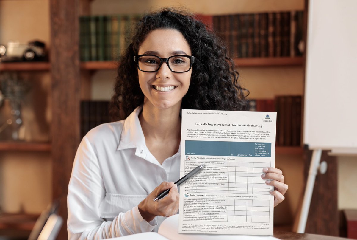 SupportEduc's tweet photo. Our resource library contains tools, guides, checklists, and more that help educators and administrators better serve their Multilingual Learners (#MLLs). 

Explore free resources ➡️  https://t.co/36B0tThrLB #MLLChat https://t.co/jPAQ1n9j3L