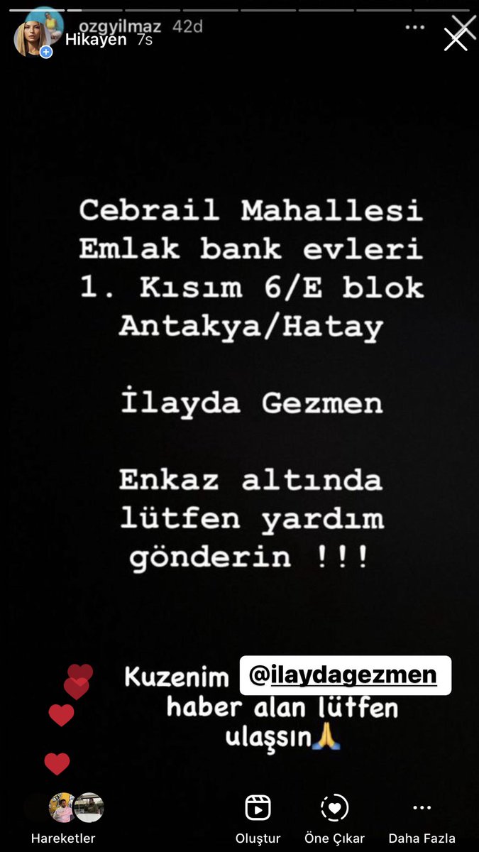 sudegezmn's tweet photo. AĞLAMAKTAN GÖZLERİM YANIYOR NOLUR İLAYDAYA YARDIM GÖNDERİN DESTEK LAZIM EKİP LAZIM AFAD GELMİYOR LÜTFEN YARDIM EDİN SİZE YALVARIYORUM 30 saatten fazla oldu kuzenimi ölüme terk ettiler DAYAN İLAYDA #AFAD #AFADhatay #deprem #YARDIM https://t.co/XYLro4t1s2