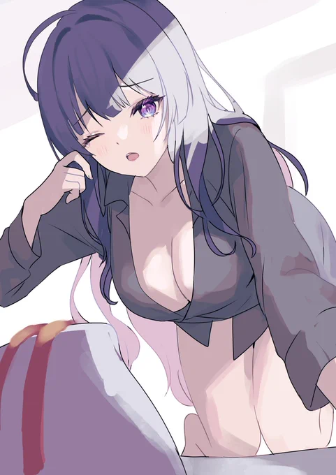 ねおきメロちゃんwipインナーカラーは塗りながら入れる 