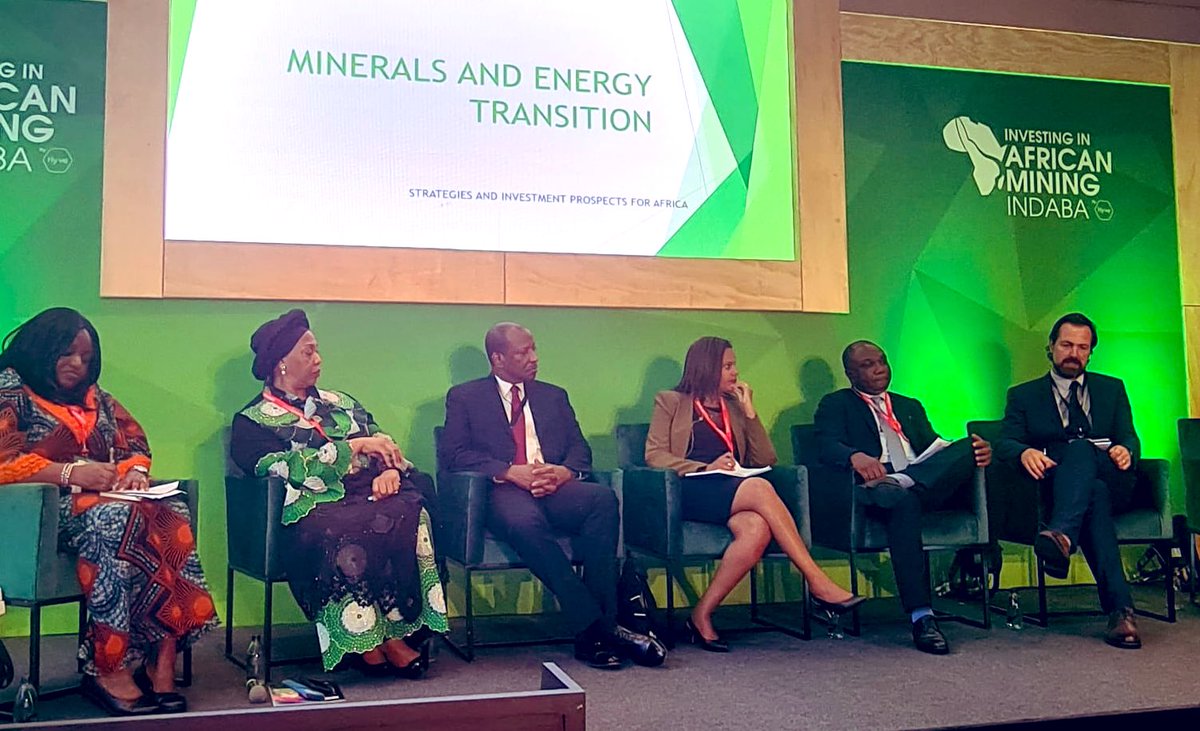 Alex Benkenstein (@alexbenk) on Twitter photo Was wonderful to share the stage with Hon. Gbemisola Ruqayyah Saraki,
Minister of Mines & Steel Development, Nigeria and friends from <a href="/AfricanAmdc/">African Minerals Development Centre (AMDC)</a>, <a href="/AfDB_Group/">African Development Bank Group</a> and <a href="/africalegal/">ALSF</a> at <a href="/MiningIndaba/">Mining Indaba</a> today. Thank you <a href="/AfDB_Group/">African Development Bank Group</a> for convening this important discussion! #MI2023 Was wonderful to share the stage with Hon. Gbemisola Ruqayyah Saraki,
Minister of Mines & Steel Development, Nigeria and friends from <a href="/AfricanAmdc/">African Minerals Development Centre (AMDC)</a>, <a href="/AfDB_Group/">African Development Bank Group</a> and <a href="/africalegal/">ALSF</a> at <a href="/MiningIndaba/">Mining Indaba</a> today. Thank you <a href="/AfDB_Group/">African Development Bank Group</a> for convening this important discussion! #MI2023
