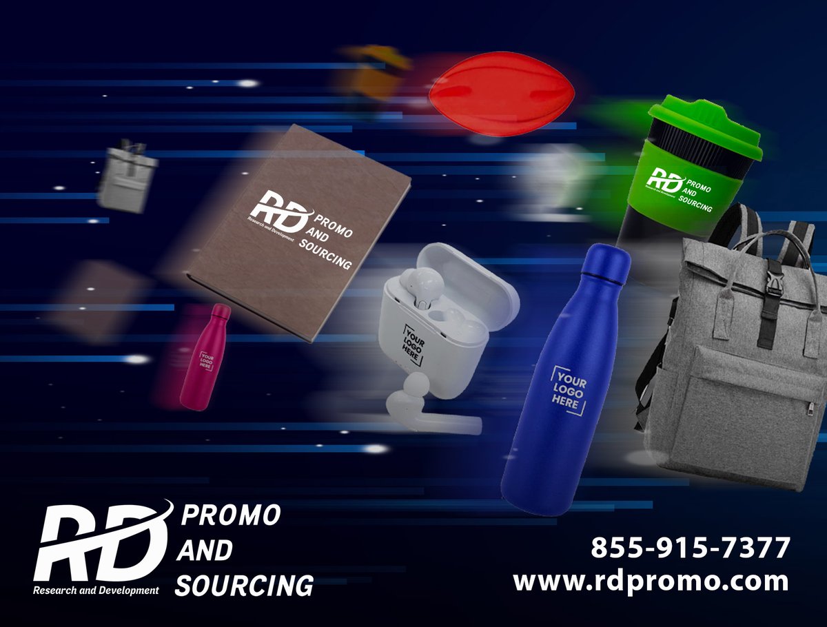 RDPromoSourcing's tweet photo. We Understand And Know The Secret Sauce Of Promotional Success. (https://t.co/9NWbFF1Ni7)

#RDPromo #RDPromoAndSourcing #PromotionalProducts #Promotion #Sourcing #Advertising #Logo #Apparel #Products #Gifts #Research #Development https://t.co/ccvhiSspdG