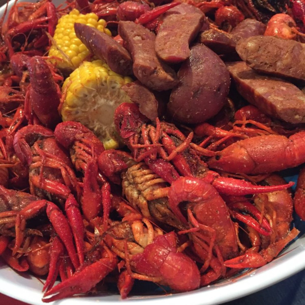 wolfies290's tweet photo. They're back! Enjoy a tasty order of our seasoned crawfish during your next visit. #TexasCrawfish https://t.co/VgDZzdslUX