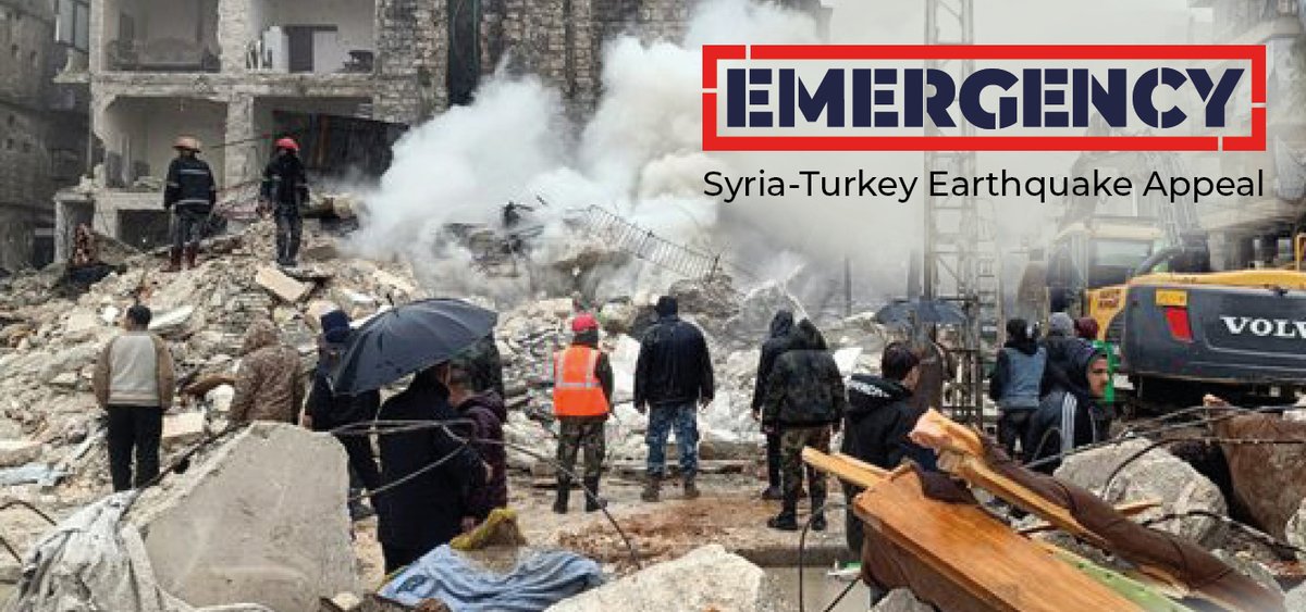 Our appeal is live as the death toll from yesterday's earthquake in Turkey and Syria continues to sadly rise. 

Please help if you can bit.ly/3XexHi2