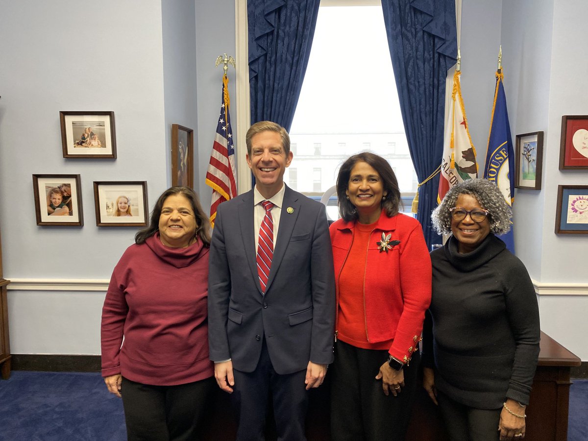 ⁦@MiraCosta⁩ trustees in DC for ⁦@CCTrustees⁩ NLS & advocacy for Community Colleges and our students. 2.1 million students ⁦@CalCommColleges⁩. TY ⁦@RepMikeLevin⁩ for you open door & support! #NLS2023 #studentsupport