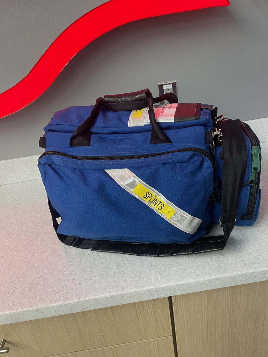 EHOVEffemt's tweet photo. The training bag we use to simulate an actual ambulance bag #EHOVEvips 🚑🩺 https://t.co/81439UaNDE